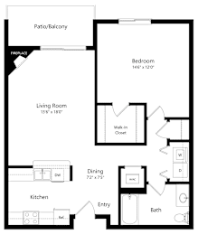 1 bed, 1 bath, 905 sqft, $1,060