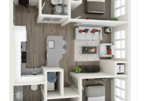 1 bed, 1 bath, $999, Unit 7240-303