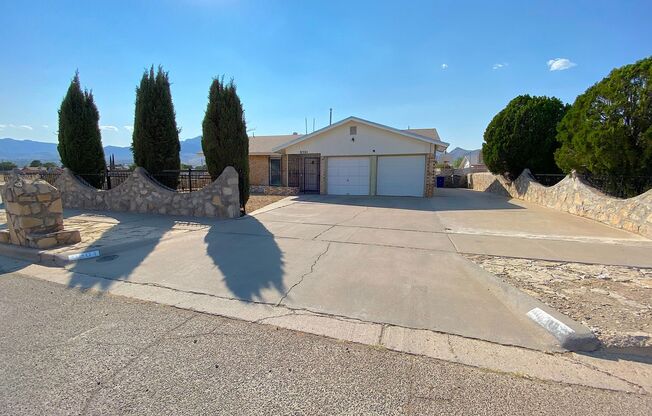 Northeast El Paso 3 Bed Refrig A/C