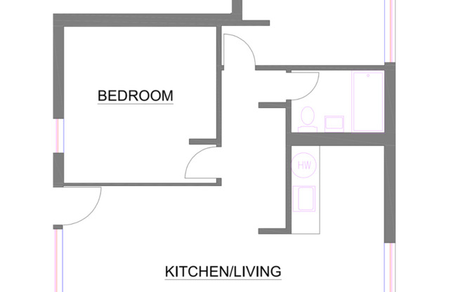 2 beds, 1 bath, 730 sqft, $2,395, Unit 502