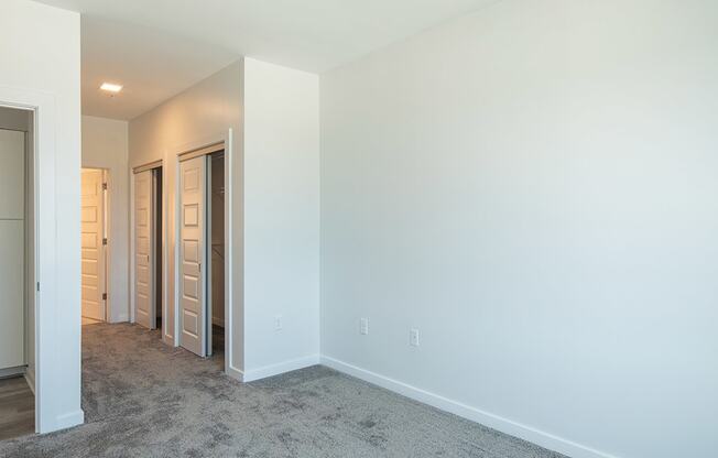 bedroom at Helix Apartments