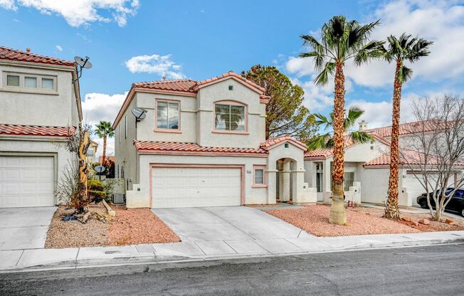 Beautiful Summerlin Hills Two Story 4 Bedroom!