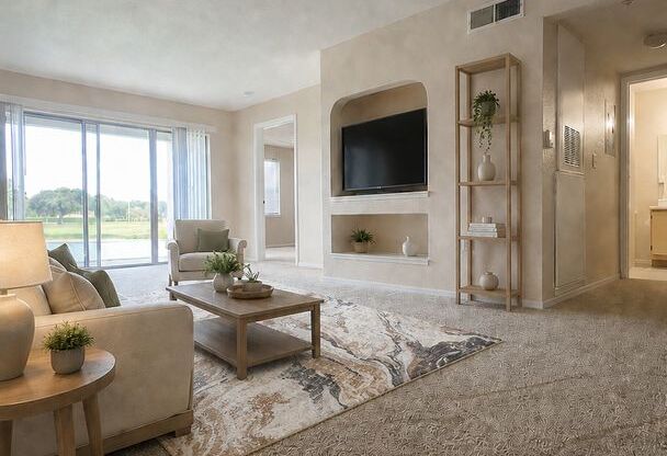 Stunning Water & Golf Course Views 2 Bedroom, 2 Bath First-Floor Condo