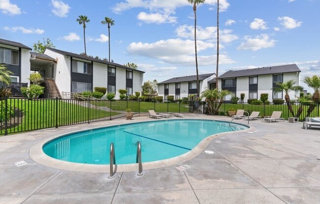 Community pool and sundeck