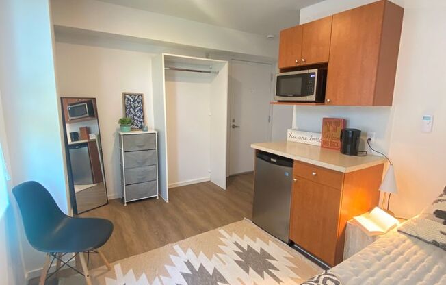 Studio, 1 bath, 175 sqft, $1,280, Unit 4413