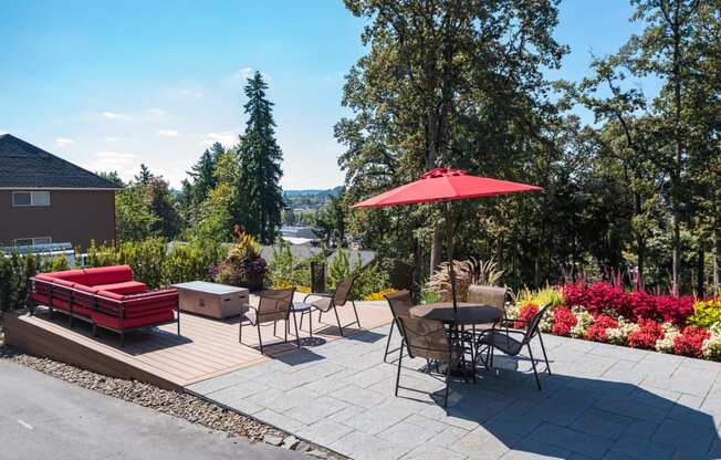 Caldera at Sunnybrook | Community Sundeck with Gas Firepit