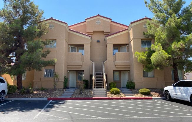 2br with wood flooring on first floor in gated community