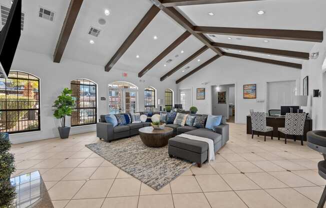 the preserve at gateway living room with couches and chairs