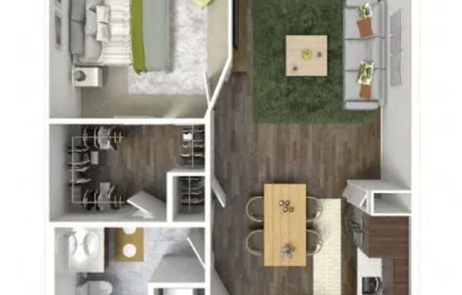 1 bed, 1 bath, 679 sqft, $1,187, Unit 1009