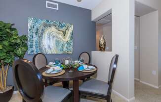 Dining Area at Meridian Place, Northridge, CA, 91324