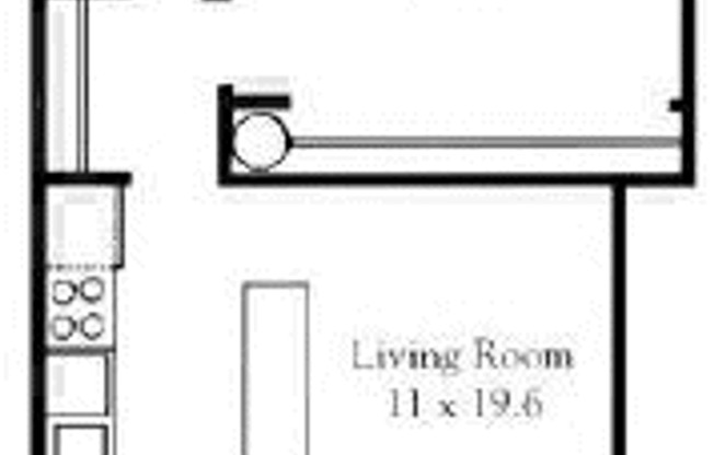 1 bed, 1 bath, $1,275, Unit 038