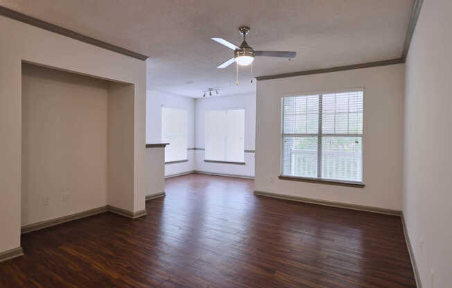 Living Room with Hard Surface Flooring