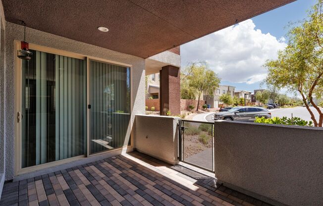 First floor unit in luxury gated Summerlin community.