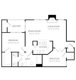 2 beds, 1 bath, 925 sqft, $1,200