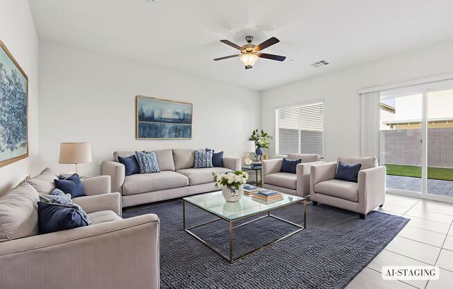 Newly Built 6 Bed / 2.5 Bath Single-Family Home with Upgraded Kitchen and Fully Fenced Yard in Southwest Las Vegas near I-15