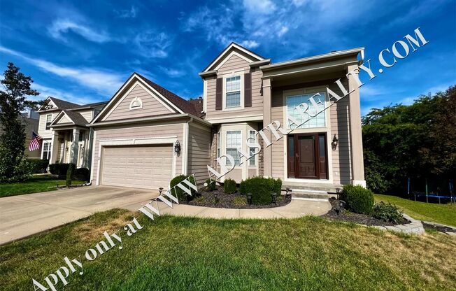 Charming and Spacious 4 Bed, 3 1/2 Bath, 2 Story Home in South Olathe-Available in NOVEMBER!!