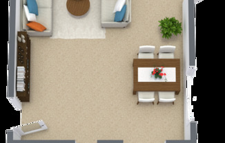 Studio, 1 bath, 500 sqft, $795, Unit 8217-04