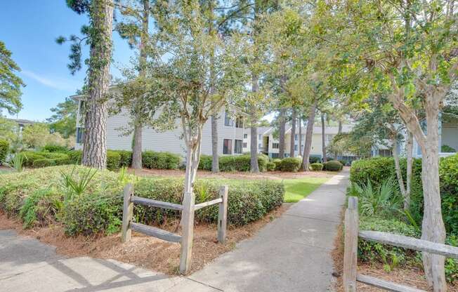 Walking Path at River Crossing Apartments, Georgia