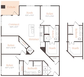 3 beds, 2 baths, 1,485 sqft, $2,698