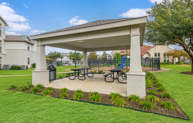 Picnic Pavilion at Mission at Baytown, Texas