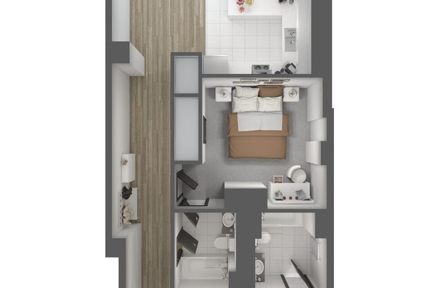 2 beds, 2 baths, 937 sqft, $1,479, Unit 512