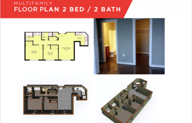 2 beds, 2 baths, 771 sqft, $1,499, Unit Apt. 205
