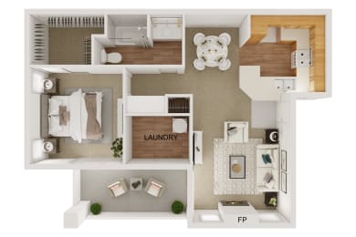 1 bed, 1 bath, 785 sqft, $2,748