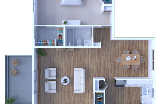 1 bed, 1 bath, 797 sqft, $1,475