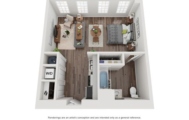 Studio, 1 bath, 549 sqft, $1,006, Unit A-101