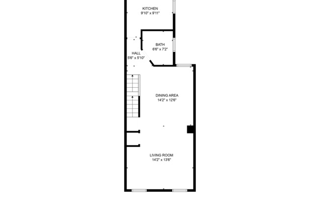 2 beds, 1 bath, 815 sqft, $1,195, Unit 317 Peffer #2