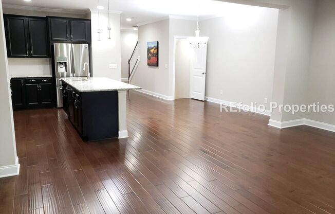 Gorgeous 3 Bedroom, 3.5 Bathroom, 1-Car Garage Townhome with Finished Basement in Harrison Bluffs, Cary. Available July 25!