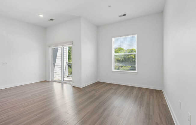 Living Room with Hard Surface Flooring