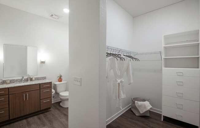 Bathroom With Closet at 20 Midtown, Birmingham, AL, 35233