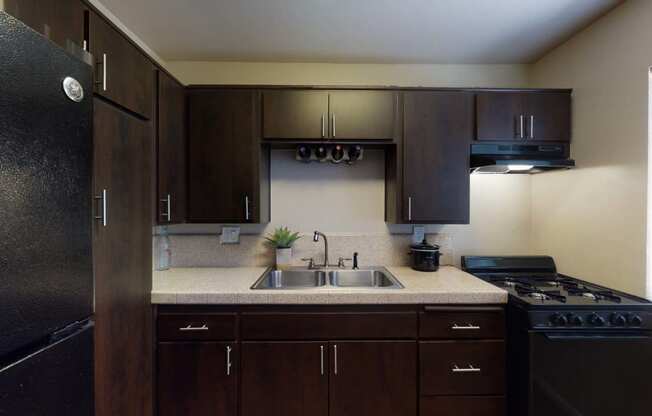 Modern Kitchen at The Marquee Apartments, North Hollywood, 91605