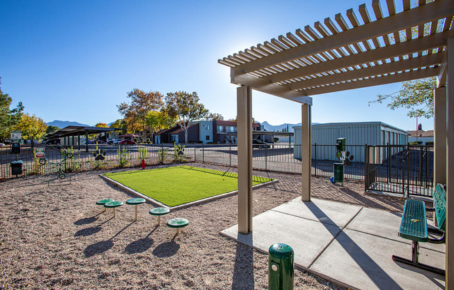 Dog Park at Sky Island Apartments in Sierra Vista