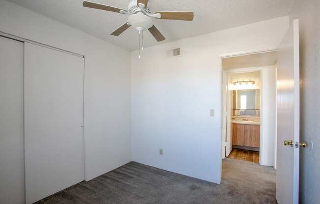 Bedroom at Acacia Hills Apartments in Tucson Arizona