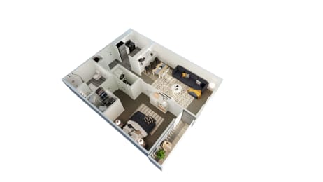 1 bed, 1 bath, 770 sqft, $1,285