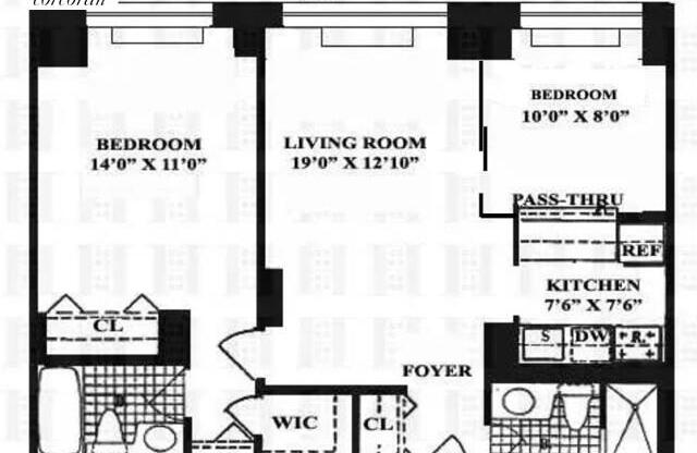 2 beds, 2 baths, 800 sqft, $6,000, Unit 710