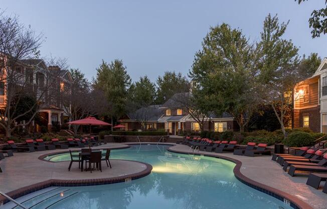 Twilight Pool at Wyndchase at Aspen Grove, Tennessee, 37067