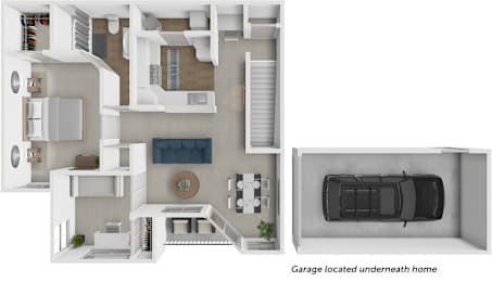 1 bed, 1 bath, 942 sqft, $1,429