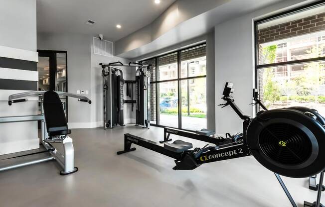 Studio with Cardio Equipment