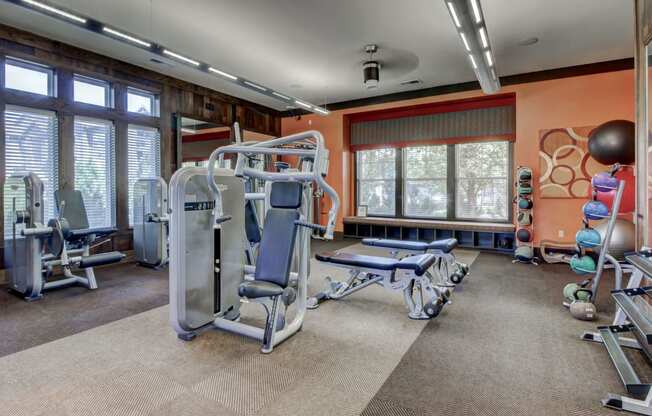 Fitness Center at Berkshire Aspen Grove Apartments, Littleton, CO