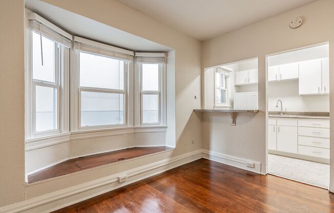 Studio, 1 bath, $1,169