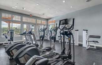 24-Hour Fitness Center at Bermuda Estates Apartments in Ormond Beach, FL