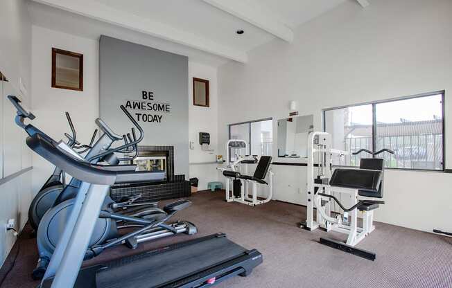 Fitness Center at La Lomita Apartments in Tucson Arizona