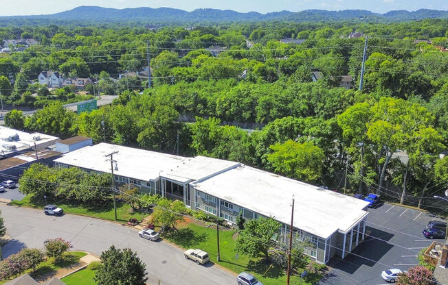 Drone Shot Belmont Place