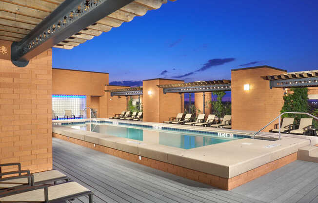 2 Rooftop Swimming Pools