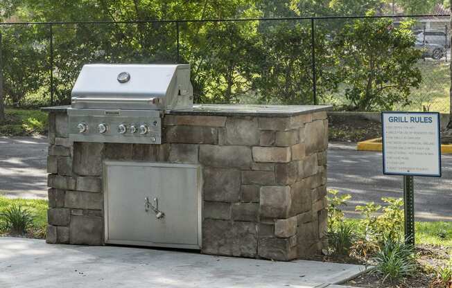 large grill and prep station at Terraces at Clearwater Beach, Clearwater, 33756