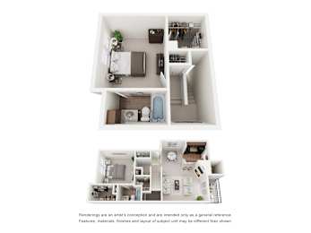 2 beds, 2 baths, 1,151 sqft, $1,765