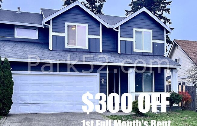 Remodeled 4 Bed 2.5 Bath Tacoma Single Family Home